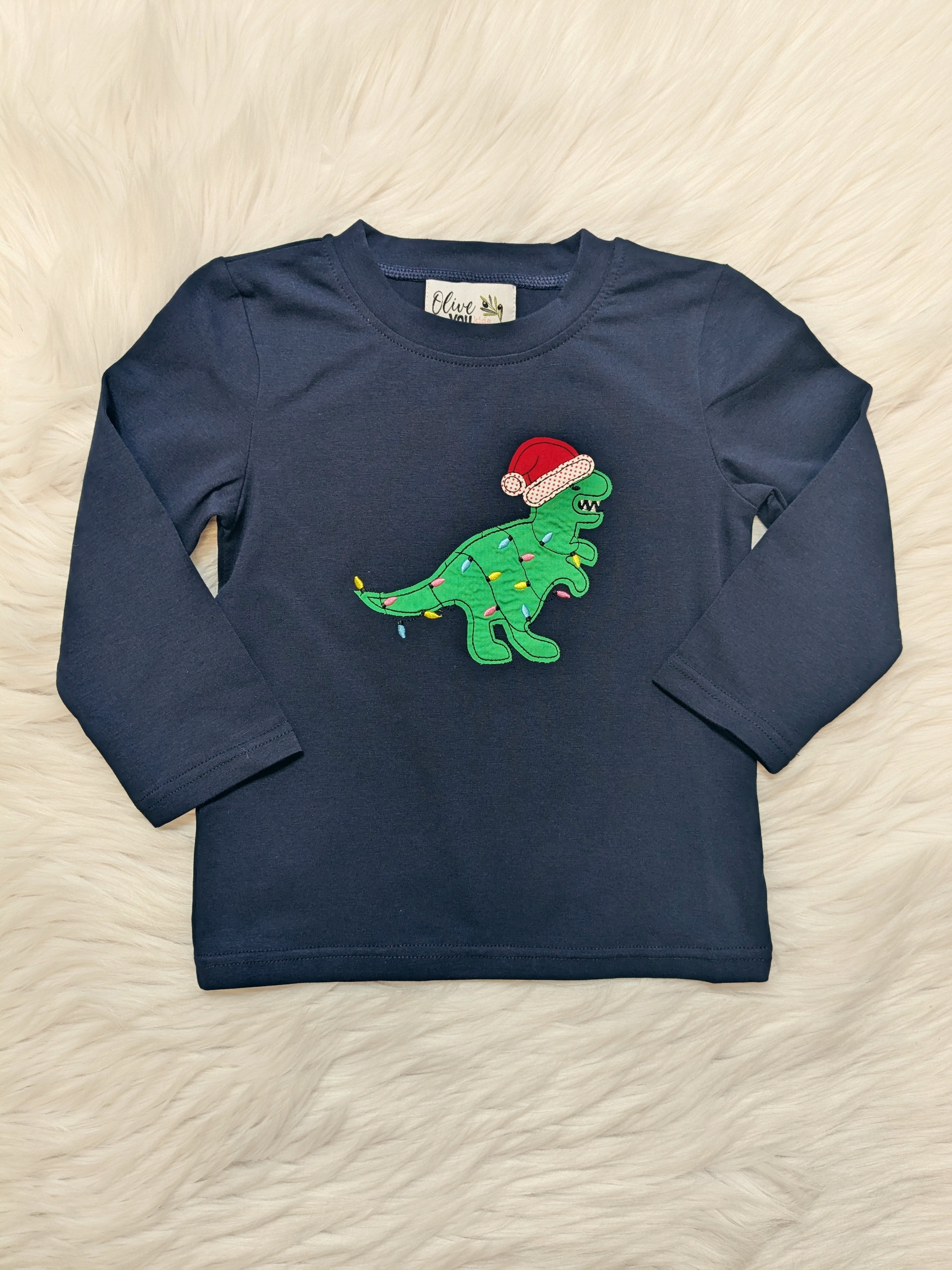 Christmas Dinosaur Shirt