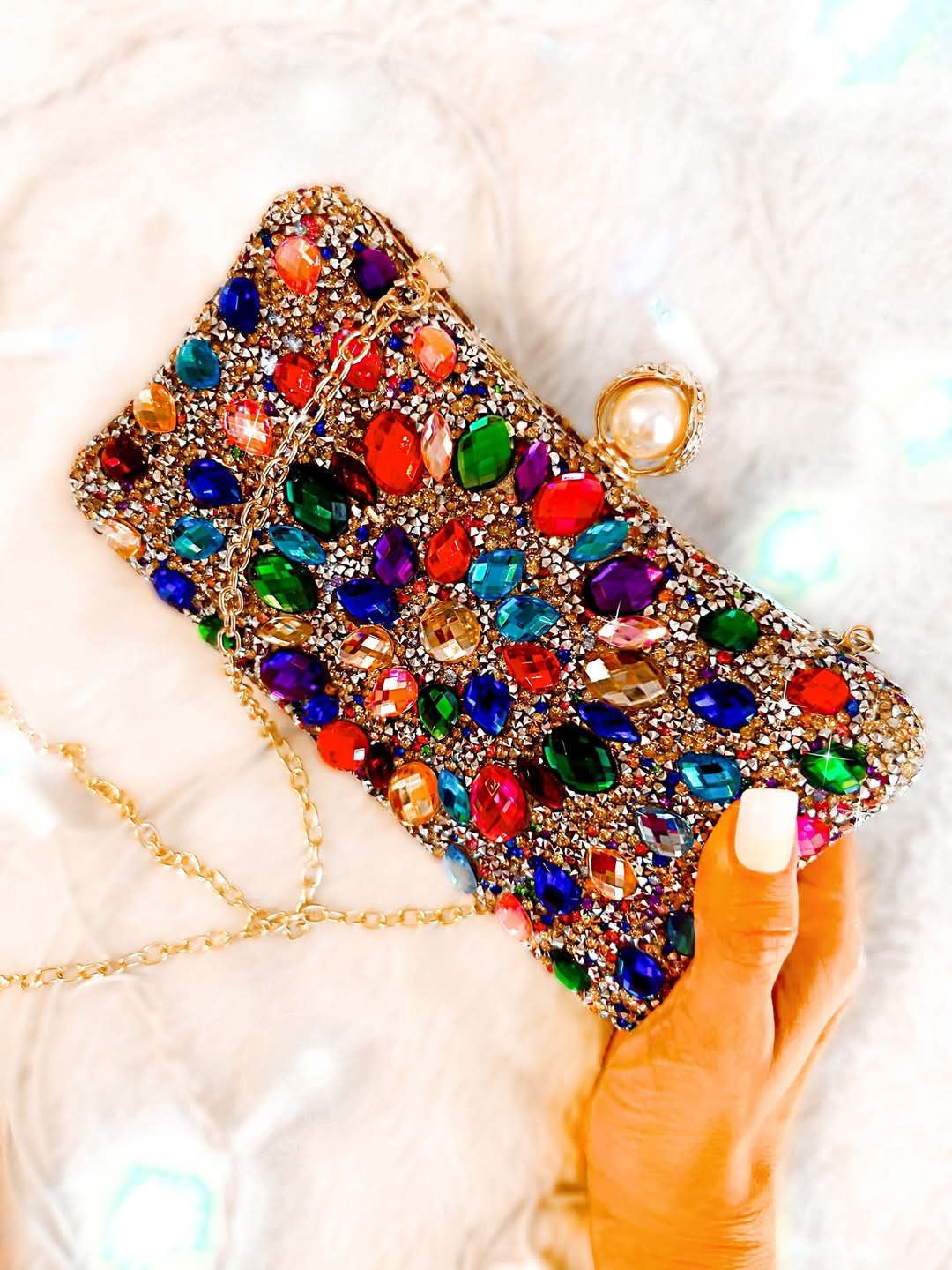 Jeweled Clutch