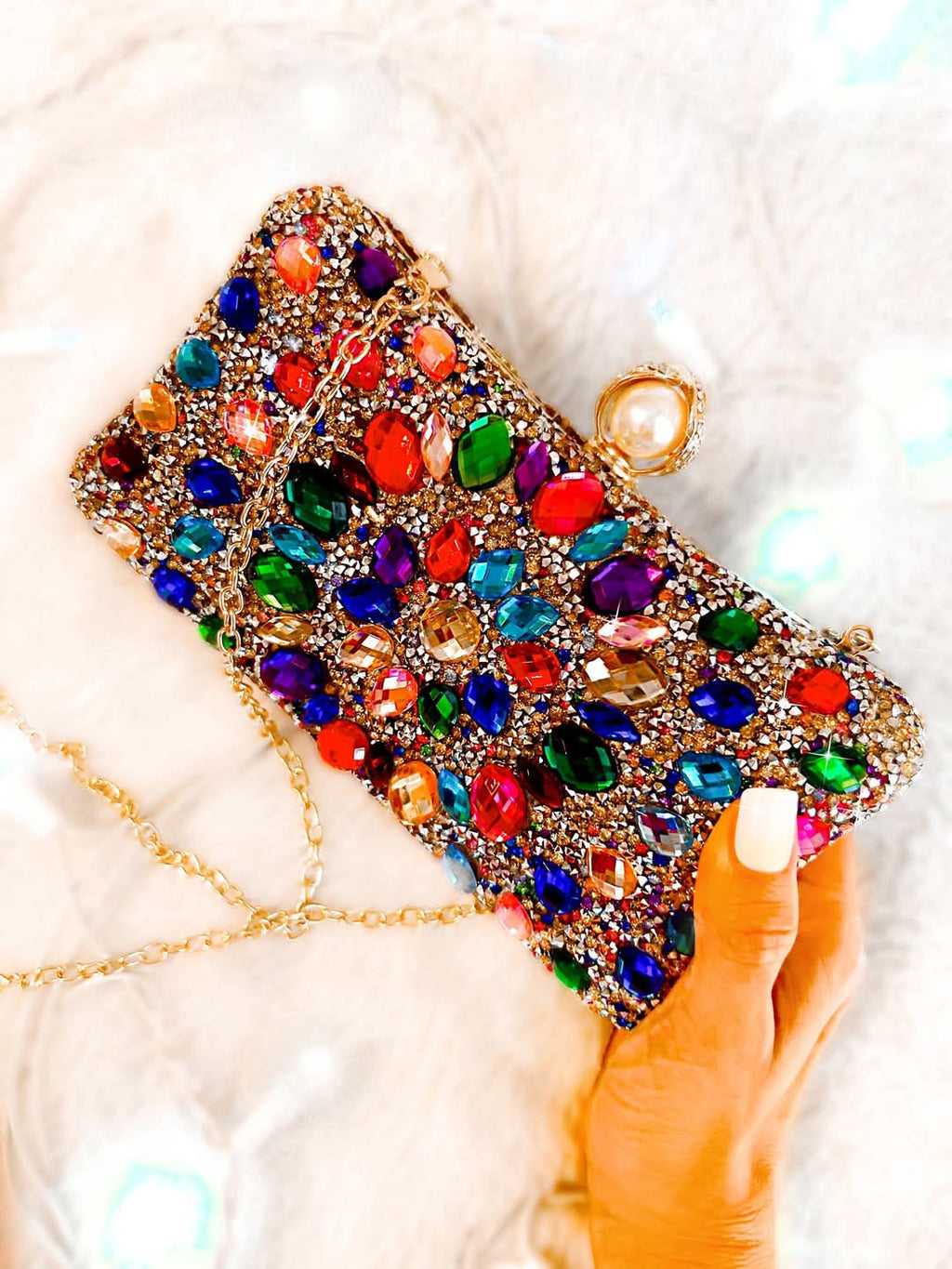 Jeweled Clutch