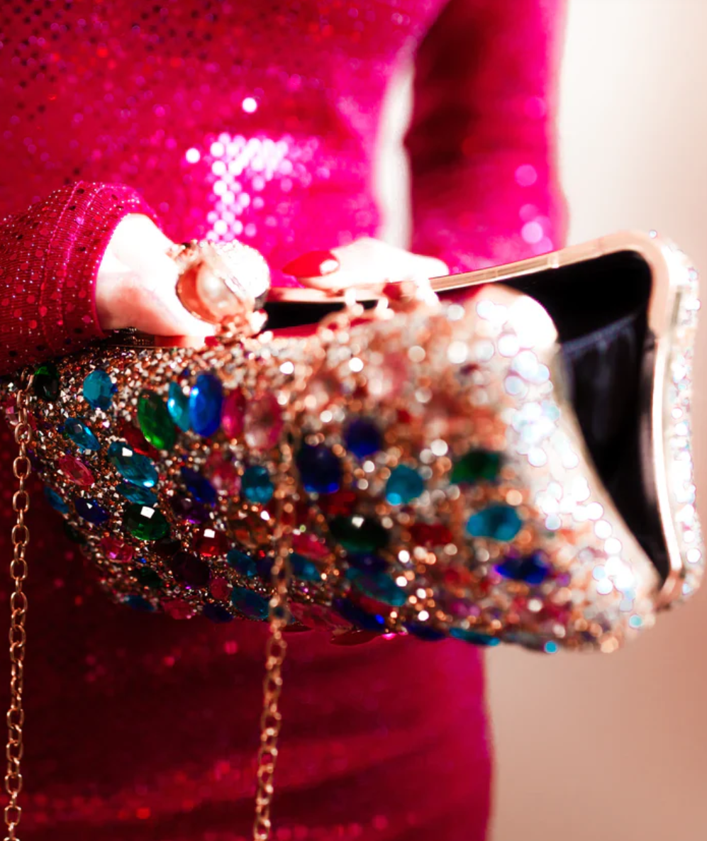 Jeweled Clutch